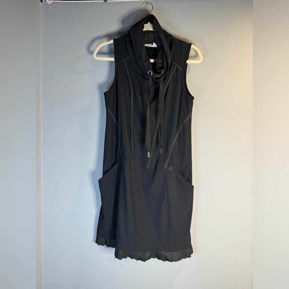 Mc planet by innate black cowl neck mini dress
